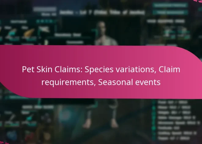 Pet Skin Claims: Species variations, Claim requirements, Seasonal events