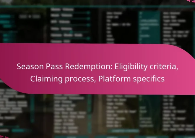 Season Pass Redemption: Eligibility criteria, Claiming process, Platform specifics