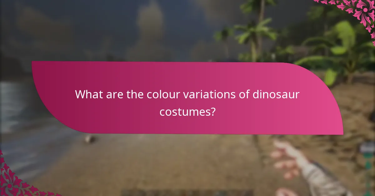 When are dinosaur costumes seasonally available?