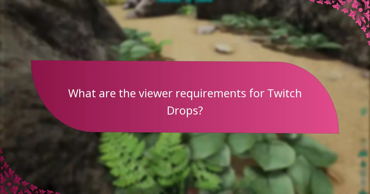 What are the eligibility criteria for participating in Twitch Drops?